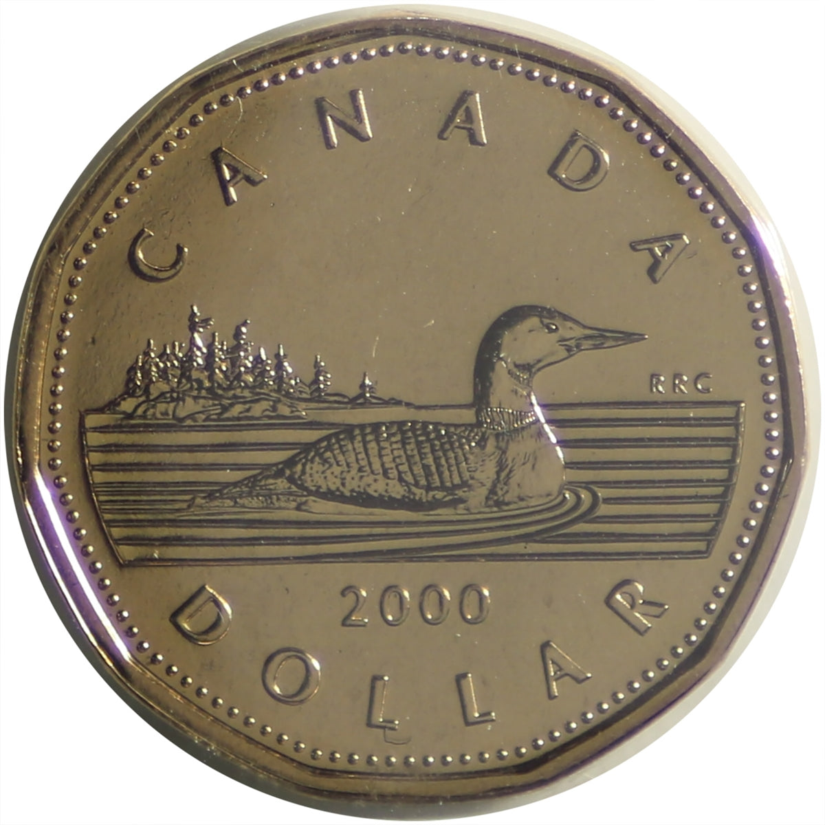 2000 Canada Loon Dollar ICCS Certified MS67 NBU