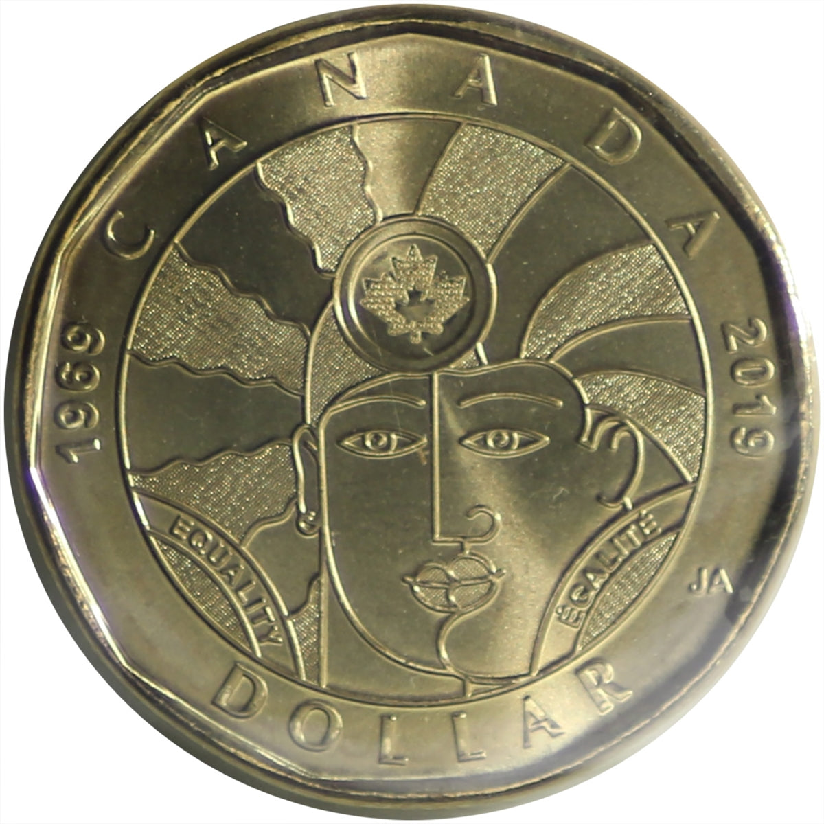 2019 Equality Canada Loon Dollar ICCS Certified MS66