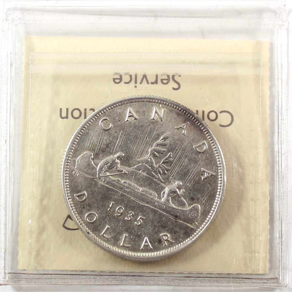 1935 Canada Dollar ICCS Certified EF40