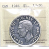 1946 SWL Canada Dollar ICCS Certified AU50