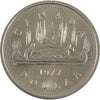 1977 Var. 3 Det. Jewel SWL Canada Nickel Dollar AU-UNC (AU55)