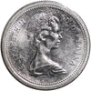 1977 Var. 2 Det. Jewel LWL Canada Nickel Dollar Almost UNC (AU50)