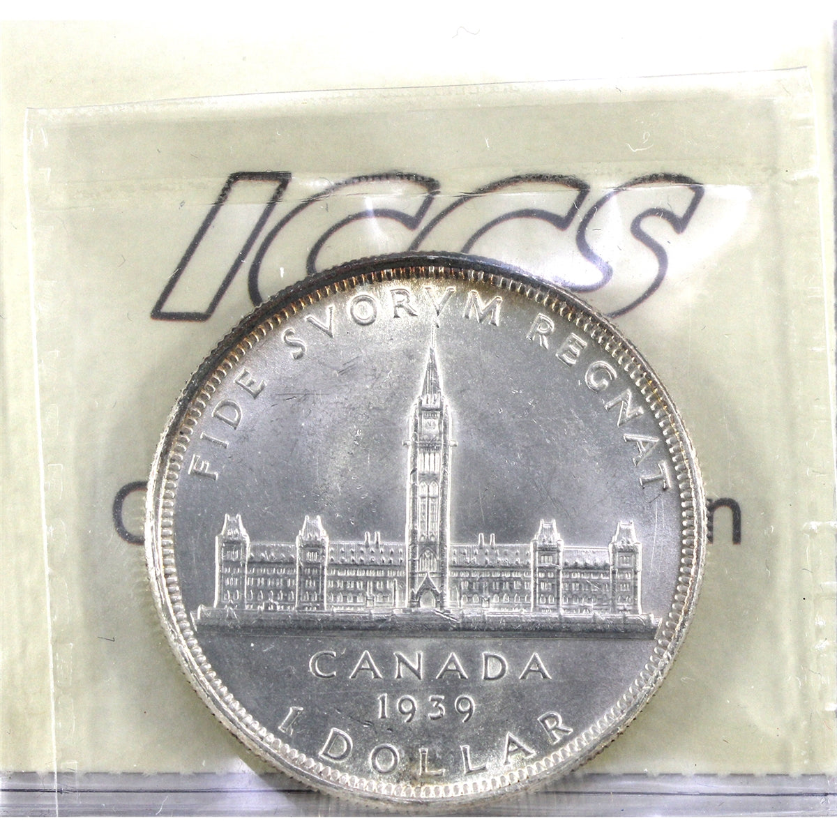 1939 Canada Dollar ICCS Certified MS-64