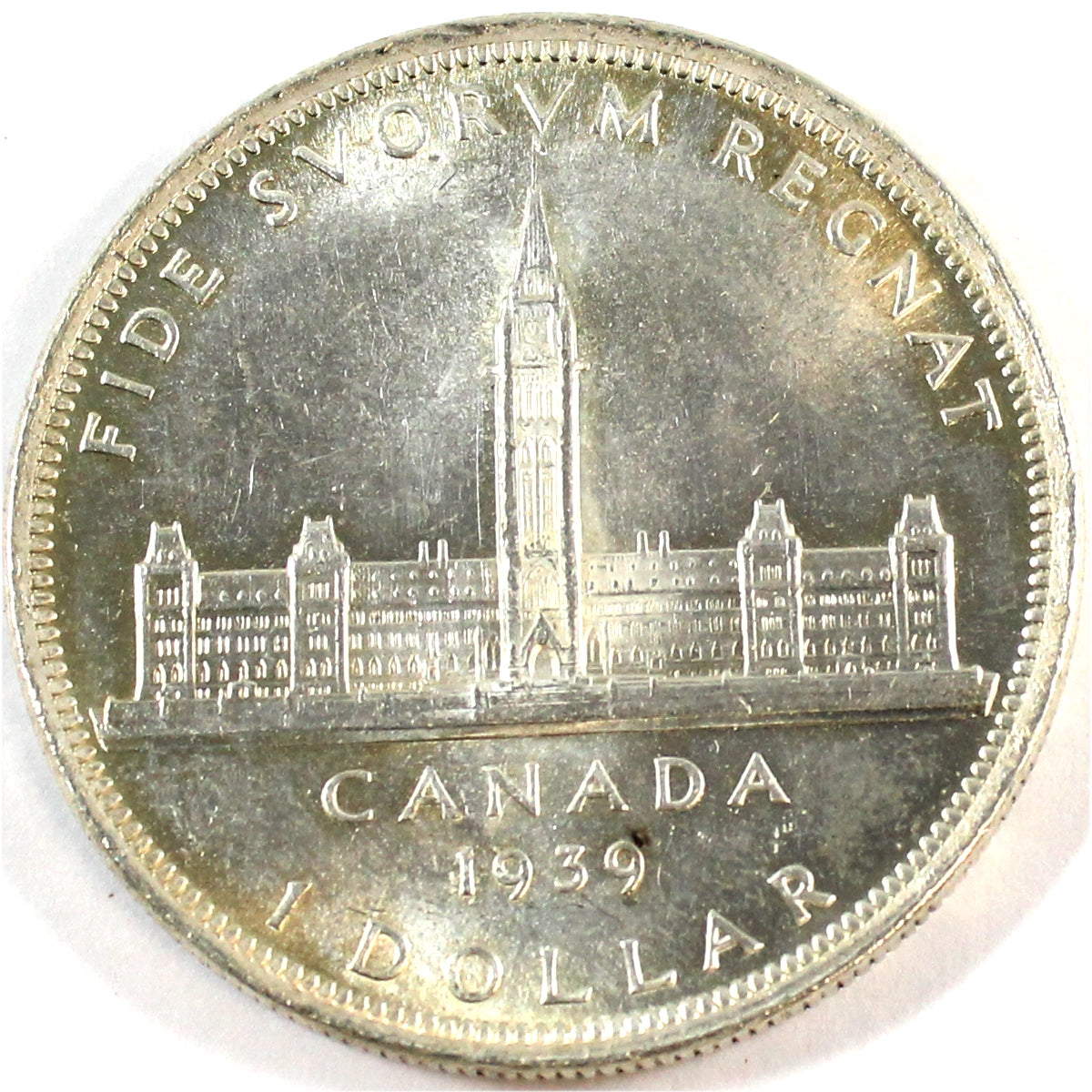 1939 Canada Dollar Brilliant Uncirculated Cameo (MS63)