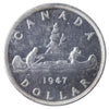 1947 Pointed 7 Canada Dollar ICCS Certified MS63 (XLI 785)