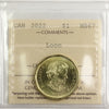 2022 Canada Loon Dollar ICCS Certified MS67