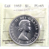 1956 Canada Dollar ICCS Certified PL64