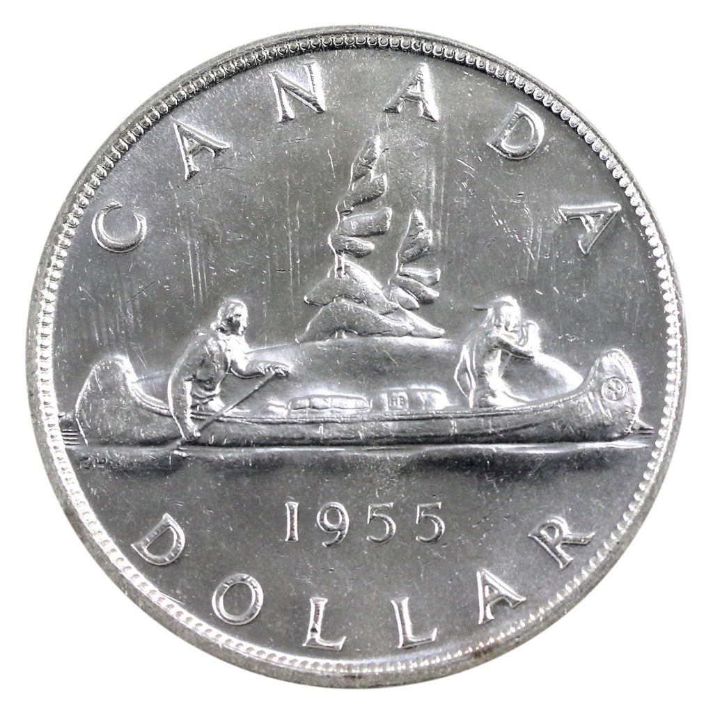 1955 SWL Canada Dollar AU-UNC (AU55)