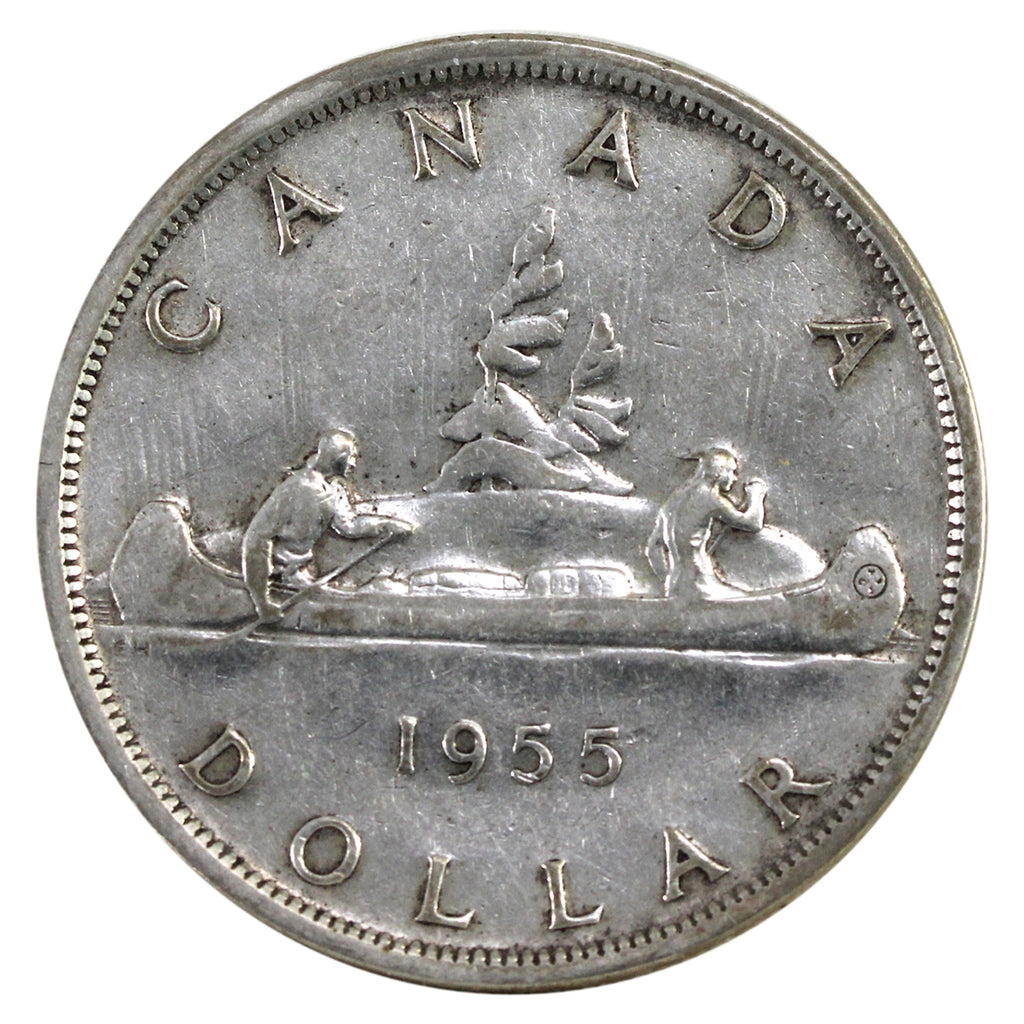 1955 Canada Dollar F-VF (F15)