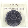 1977 Var. 3 Det. Jewel; SWL Canada Nickel Dollar ICCS Certified MS63