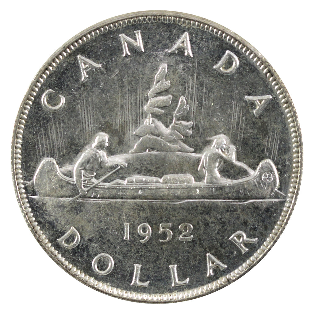 1952 NWL Canada Dollar Choice Brilliant Uncirculated (MS64)