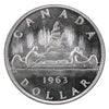 1963 Canada Dollar Uncirculated Cameo (MS60)