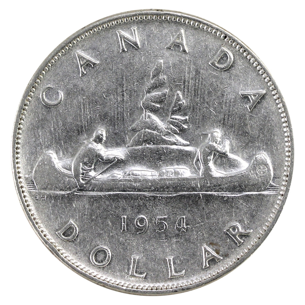 1955 Canada Dollar Fine (F12)