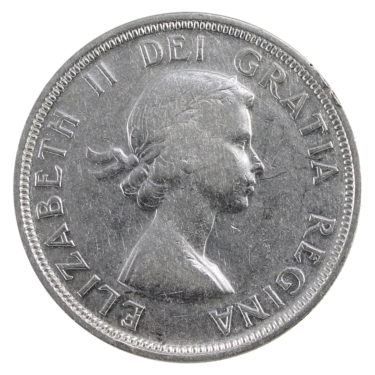 1955 Canada Dollar Fine (F12)