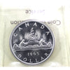 1965 Large Beads Ptd. 5 (Type 4) Canada Dollar ICCS Certified PL64 Heavy Cameo