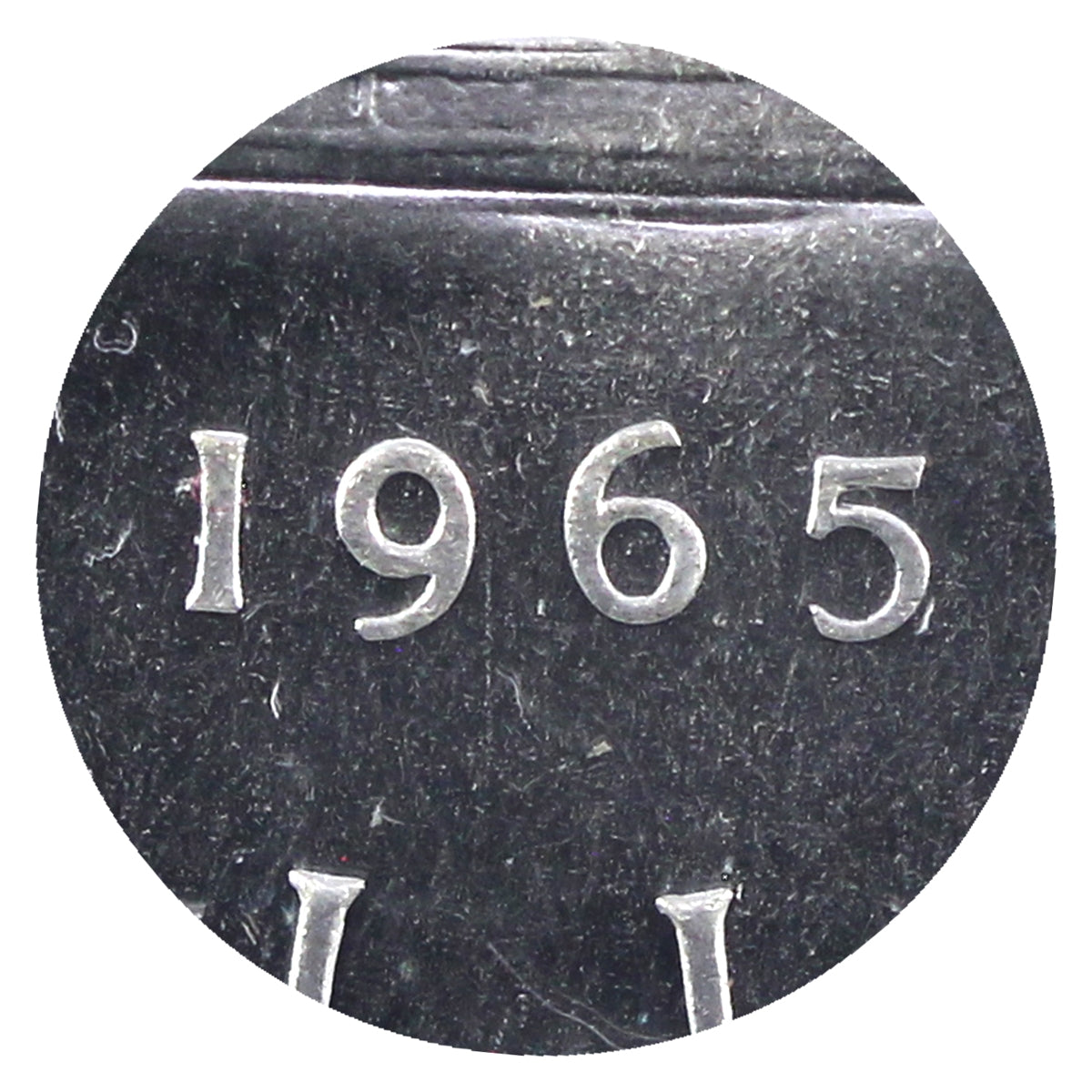 1965 Large Beads Ptd. 5 (Type 4) Canada Dollar ICCS Certified PL64 Heavy Cameo