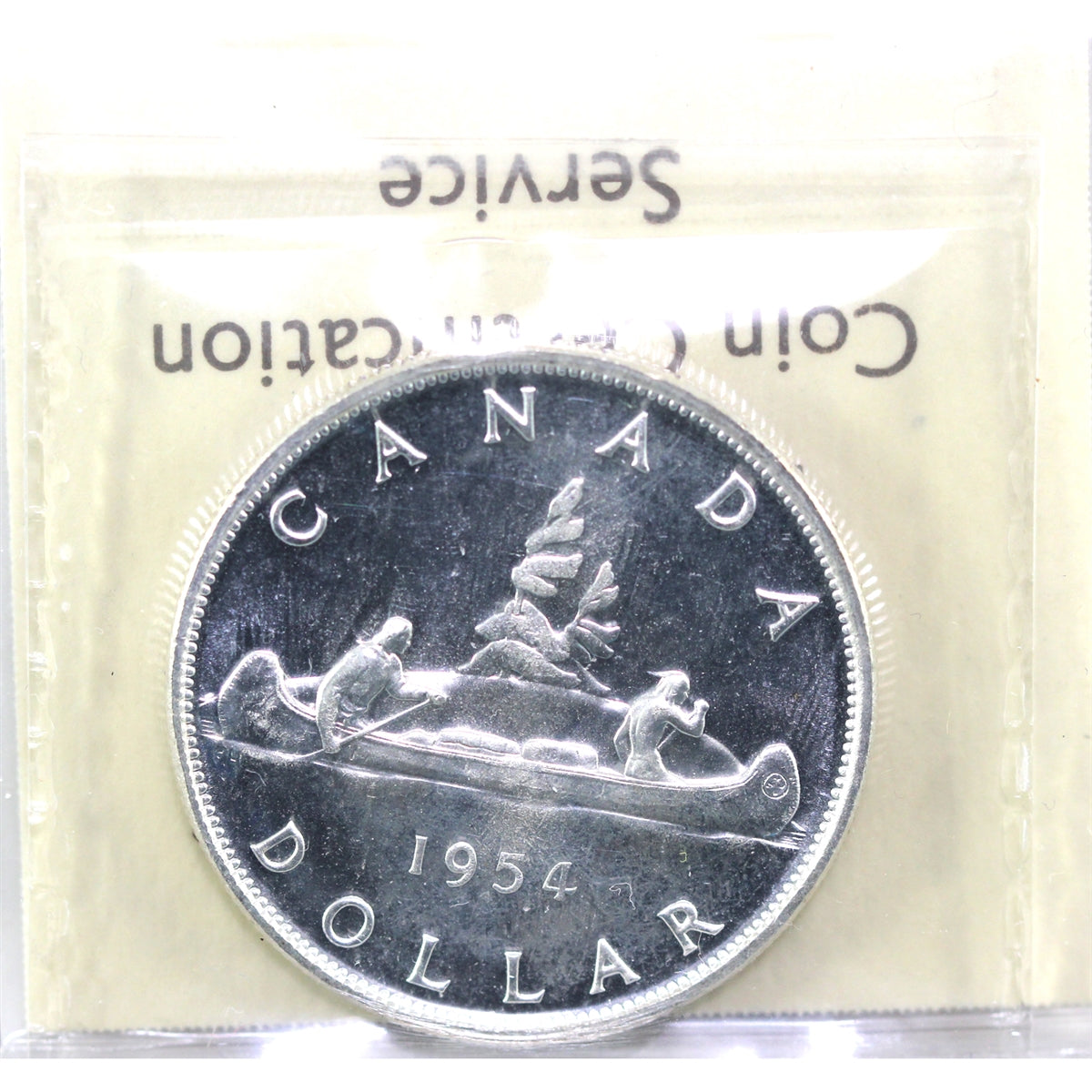 1954 Canada Dollar ICCS Certified PL63 Cameo (XHX 227)