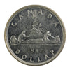 1947 2x HP Maple Leaf Canada Dollar Extra Fine (EF40) $
