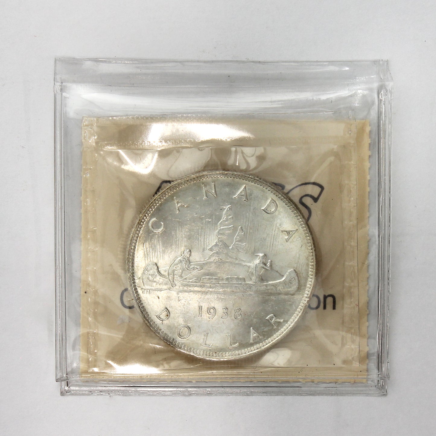 1938 Canada Dollar ICCS Certified MS63 (XDM 032)