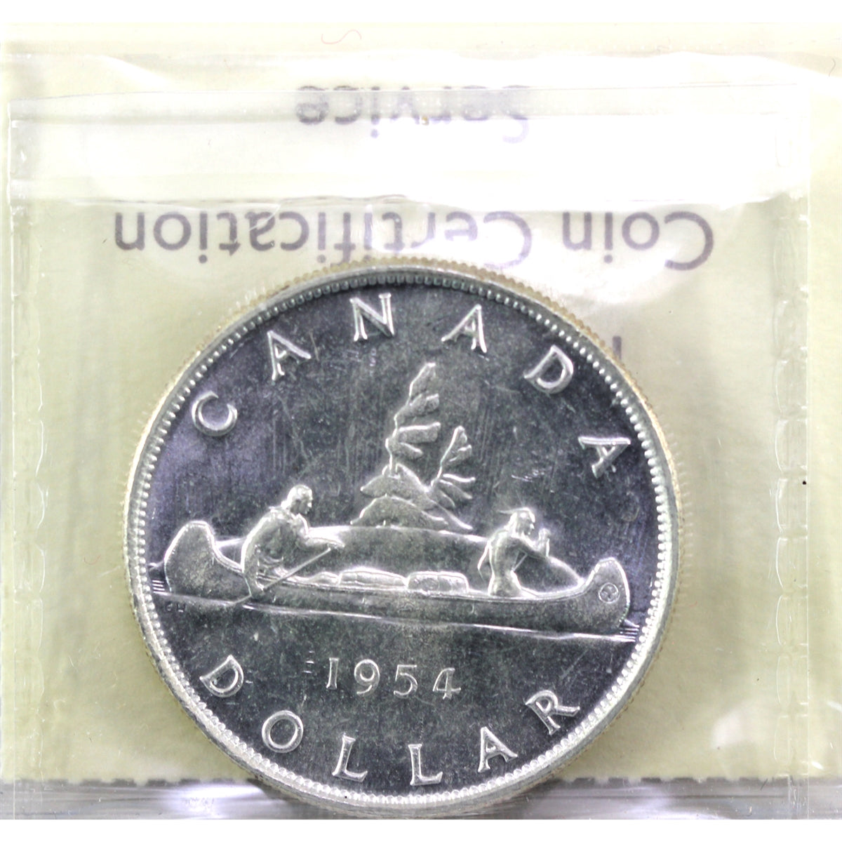 1954 Canada Dollar ICCS Certified MS64 (XCZ 672)