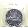 1947 Pointed 7; Dot Canada Dollar ICCS Certified AU55 (XUV 354)