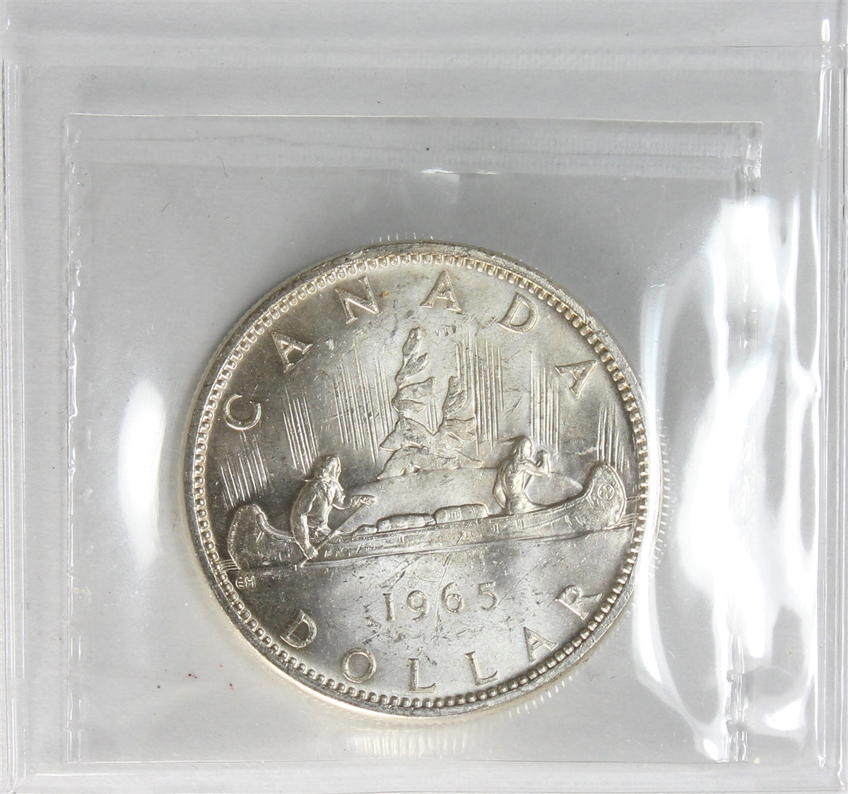 1965 Small Beads Ptd. 5 (Type 1) Canada Dollar ICCS Certified MS64