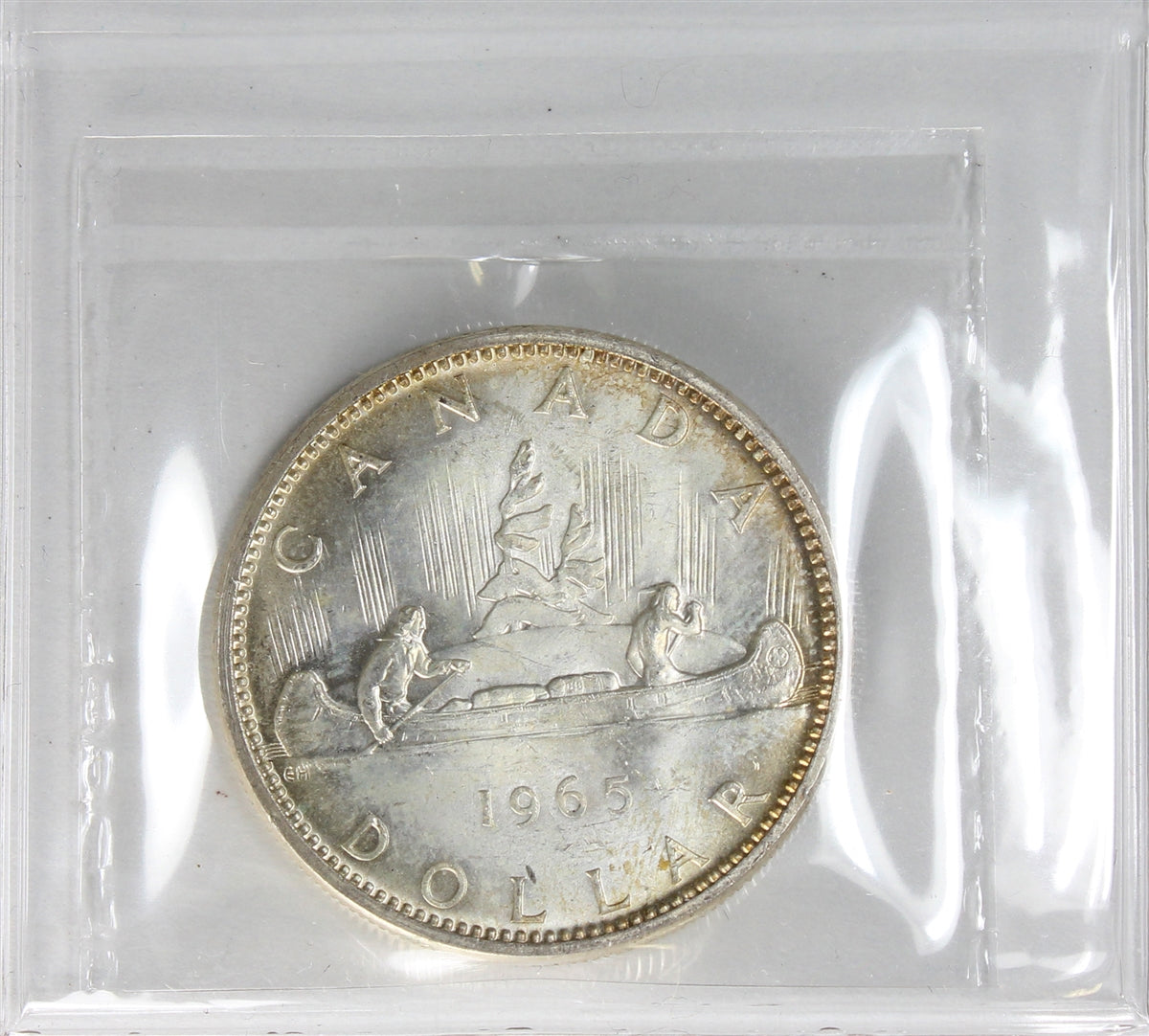 1965 Small Beads Ptd. 5 (Type 1) Canada Dollar ICCS Certified MS-65