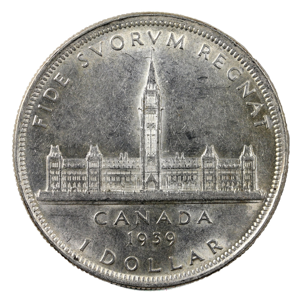 1939 2x HP Canada Dollar VF-EF (VF30)