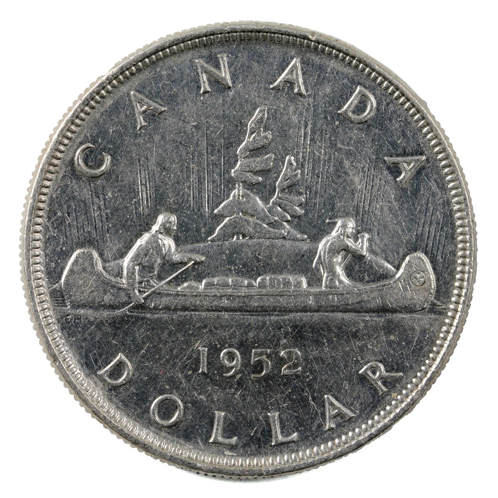 1952 2WL Canada Dollar Extra Fine (EF40)