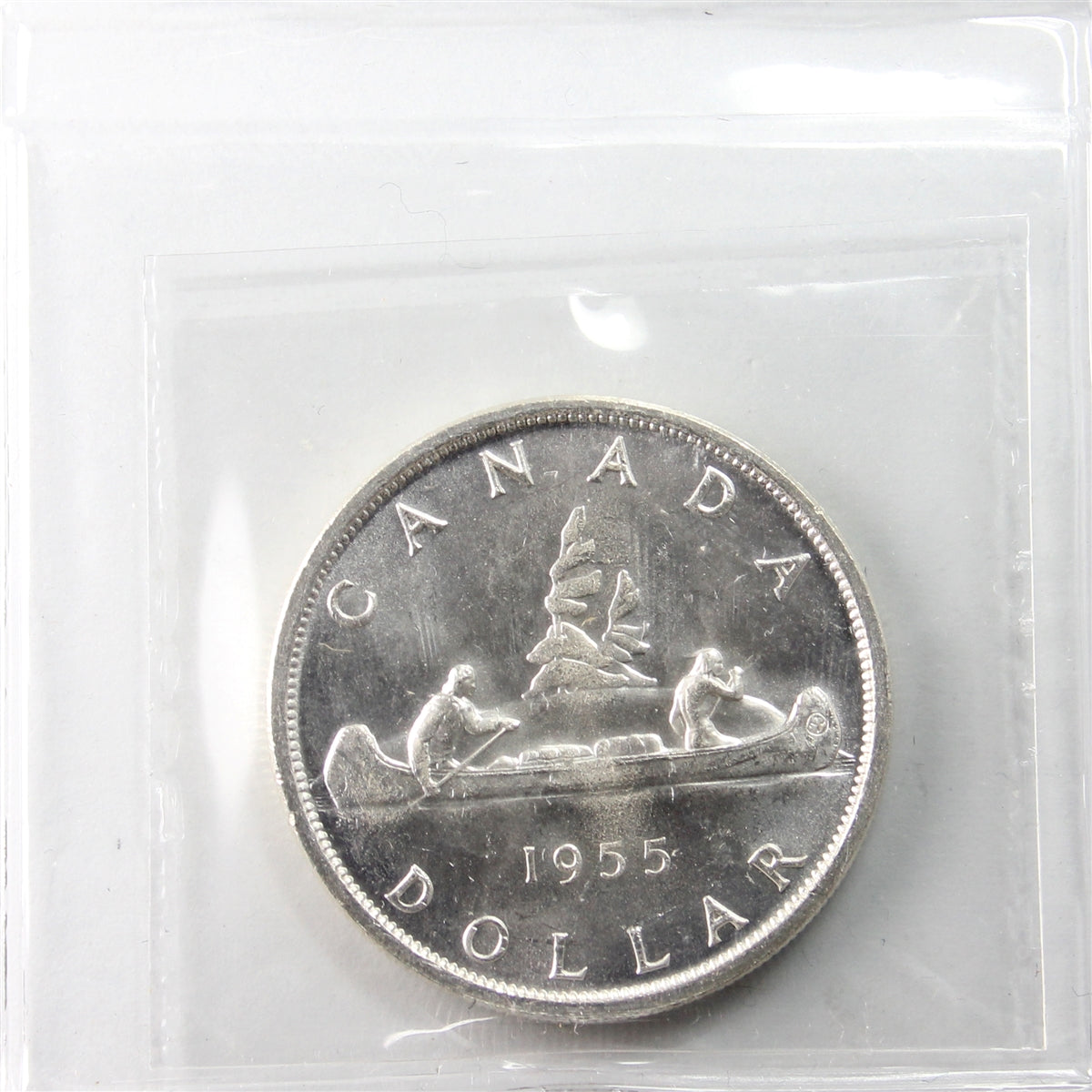 1955 Canada Dollar ICCS Certified MS63