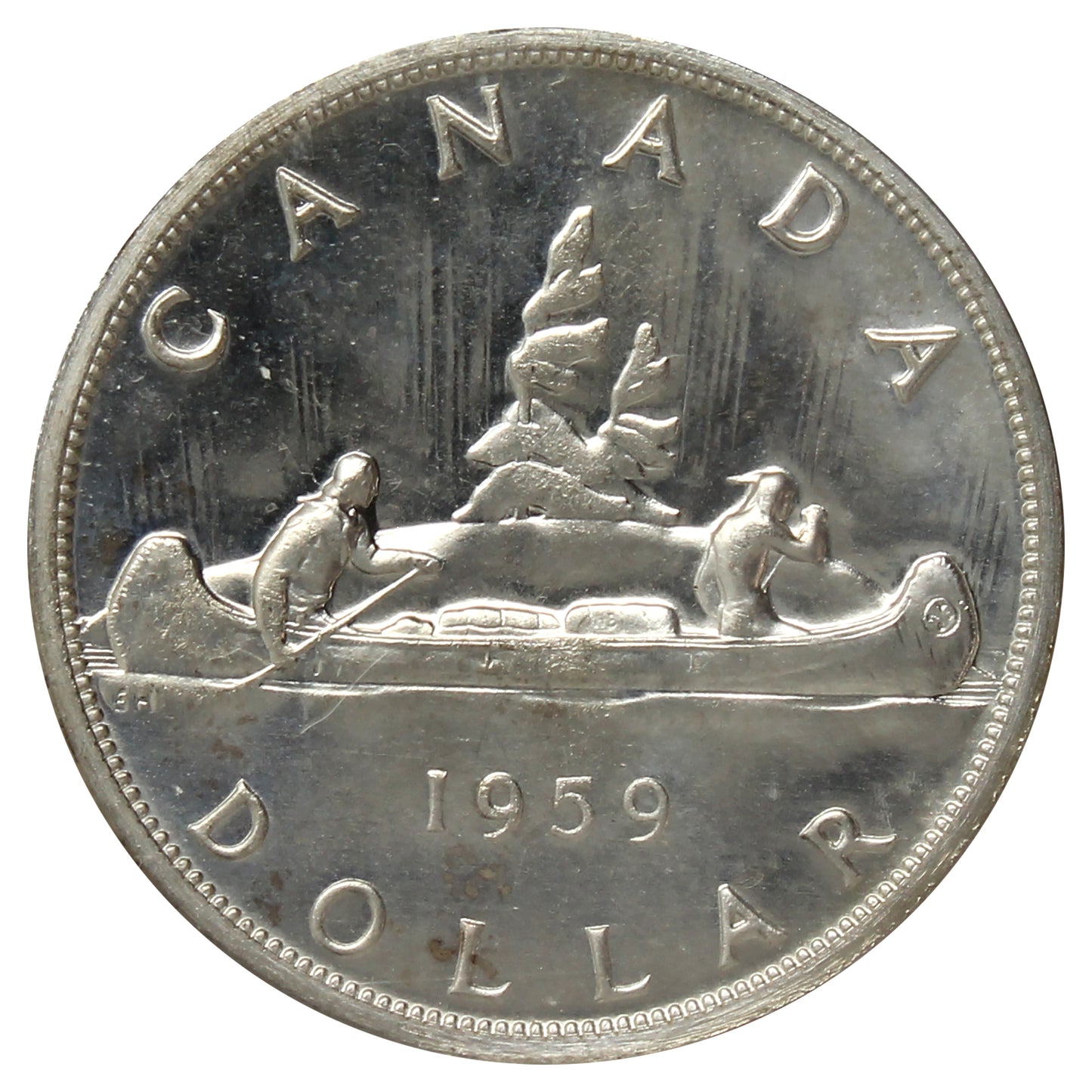 1959 Canada Dollar ICCS Certified PL66 Cameo (XDI 691)