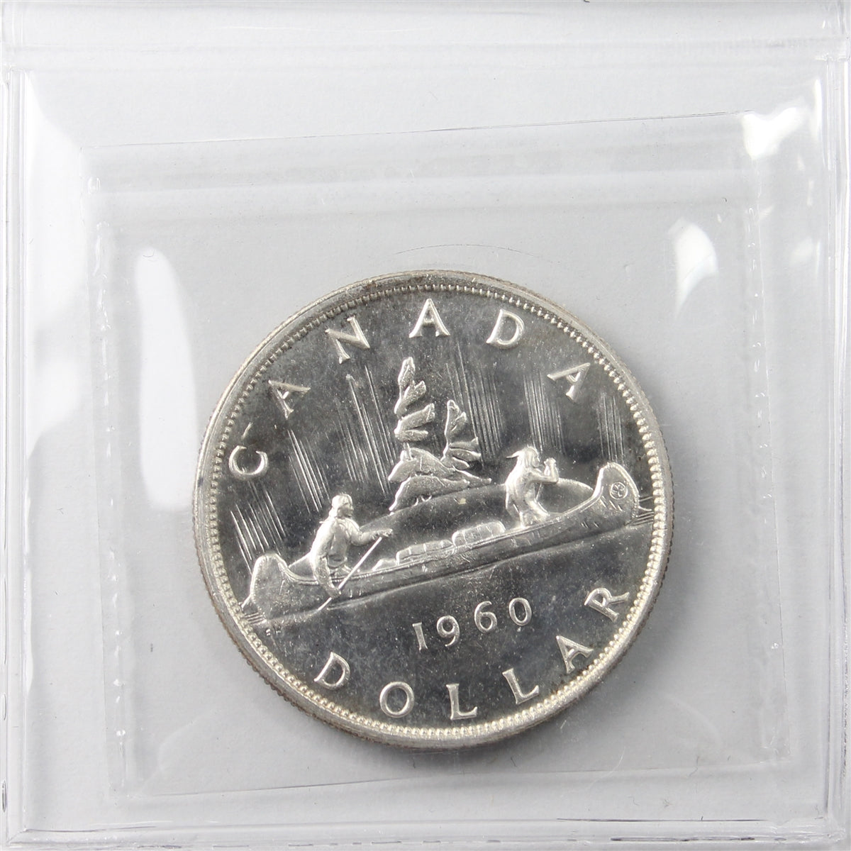 1960 Canada Dollar ICCS Certified PL-66 Cameo