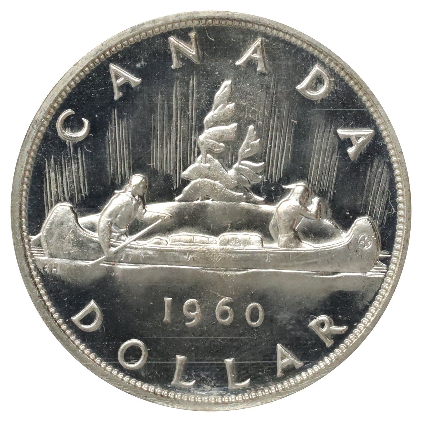 1960 Canada Dollar ICCS Certified PL66 Cameo