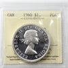 1960 Canada Dollar ICCS Certified PL65 Heavy Cameo