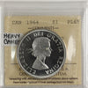 1964 Canada Dollar ICCS Certified PL65 Heavy Cameo