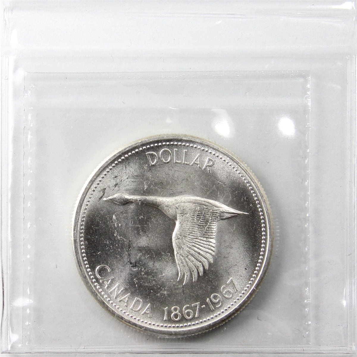 1967 Canada Dollar ICCS Certified MS64