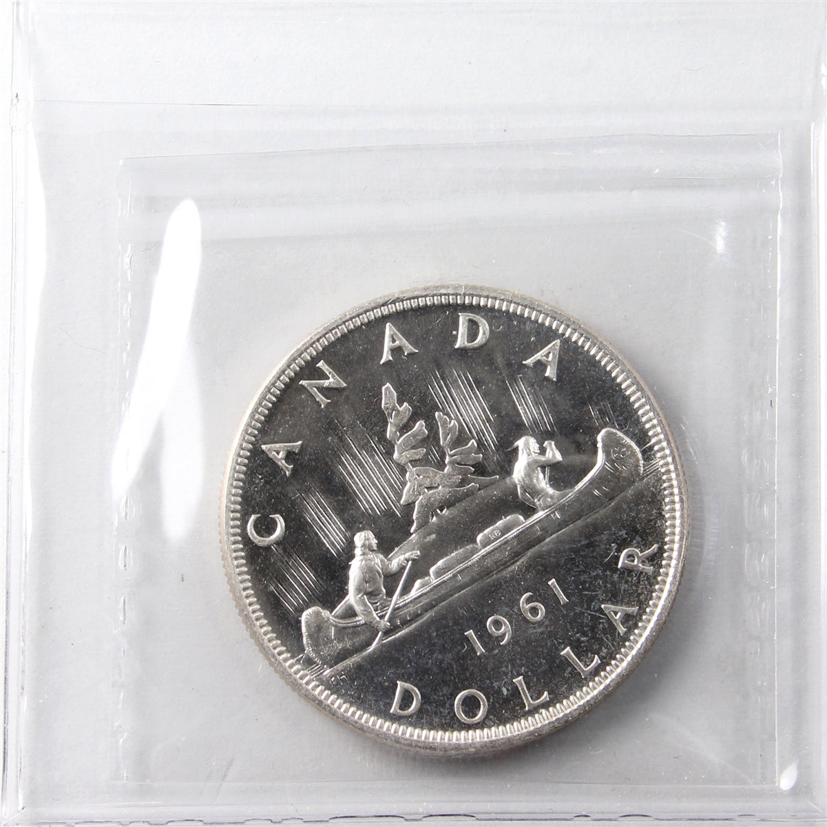 1961 Canada Dollar ICCS Certified PL65 Cameo