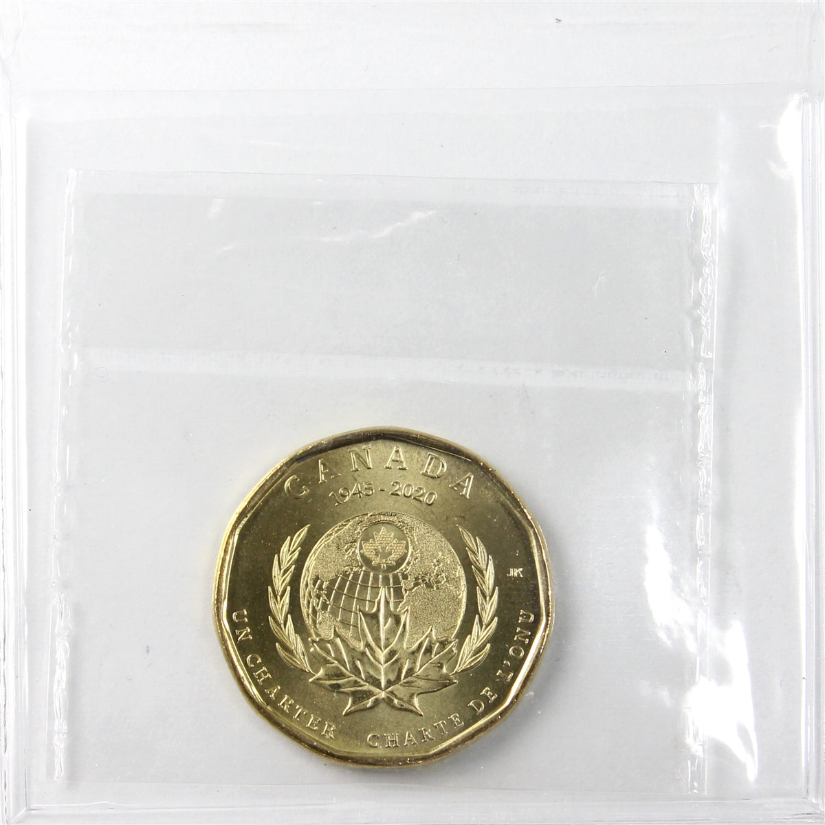 2020 United Nations Canada Dollar ICCS Certified MS65