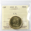 2020 United Nations Canada Dollar ICCS Certified MS66