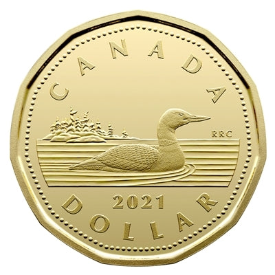 2021 Canada Loon Dollar Proof (non-silver)