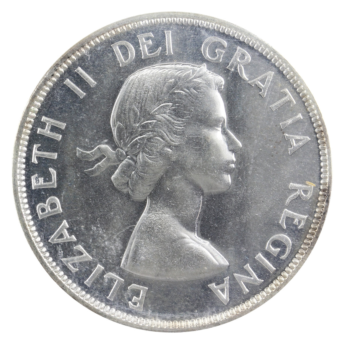 1954 Canada Dollar ICCS Certified PL65