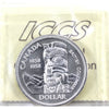 1958 Canada Dollar ICCS Certified PL66 Heavy Cameo