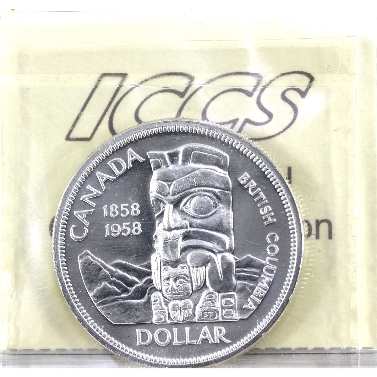 1958 Canada Dollar ICCS Certified PL66 Heavy Cameo