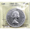 1960 Canada Dollar ICCS Certified PL66