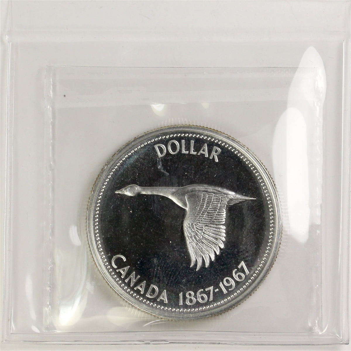 1967 Canada Dollar ICCS Certified SP66