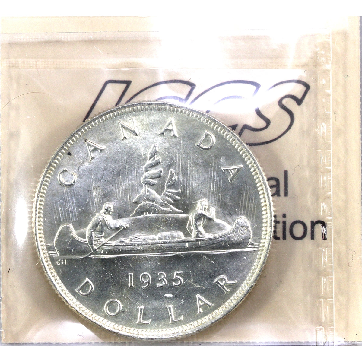 1935 Canada Dollar ICCS Certified MS65 (XZD 009)