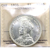 1935 Canada Dollar ICCS Certified MS65 (XMY 614)