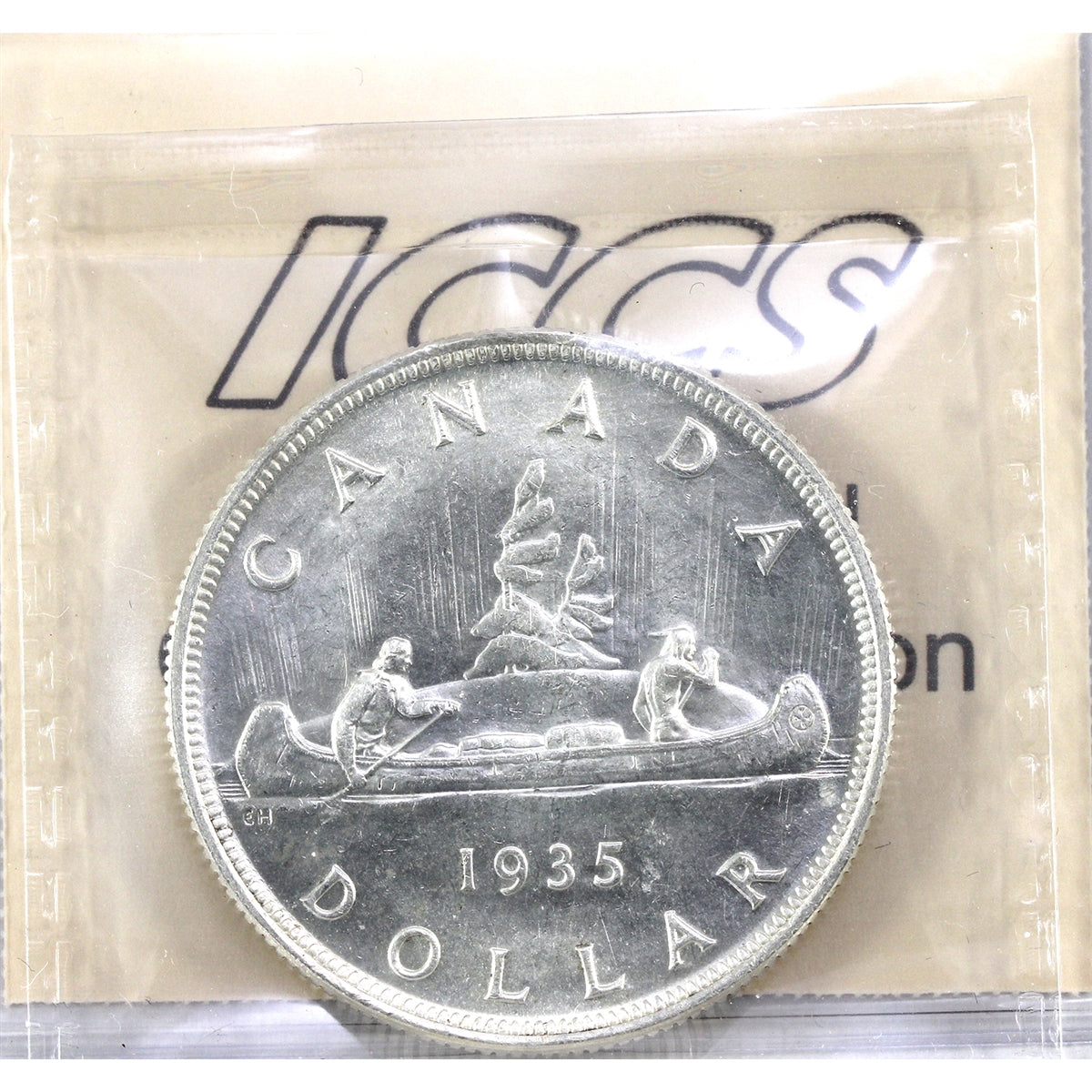 1935 Canada Dollar ICCS Certified MS64 (XCZ 595)