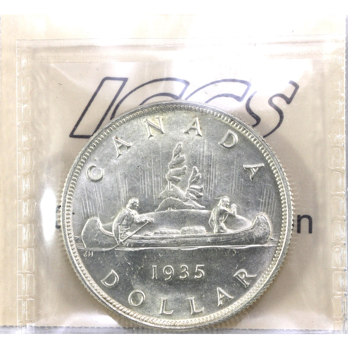 1935 Canada Dollar ICCS Certified MS64 (XAM 038)