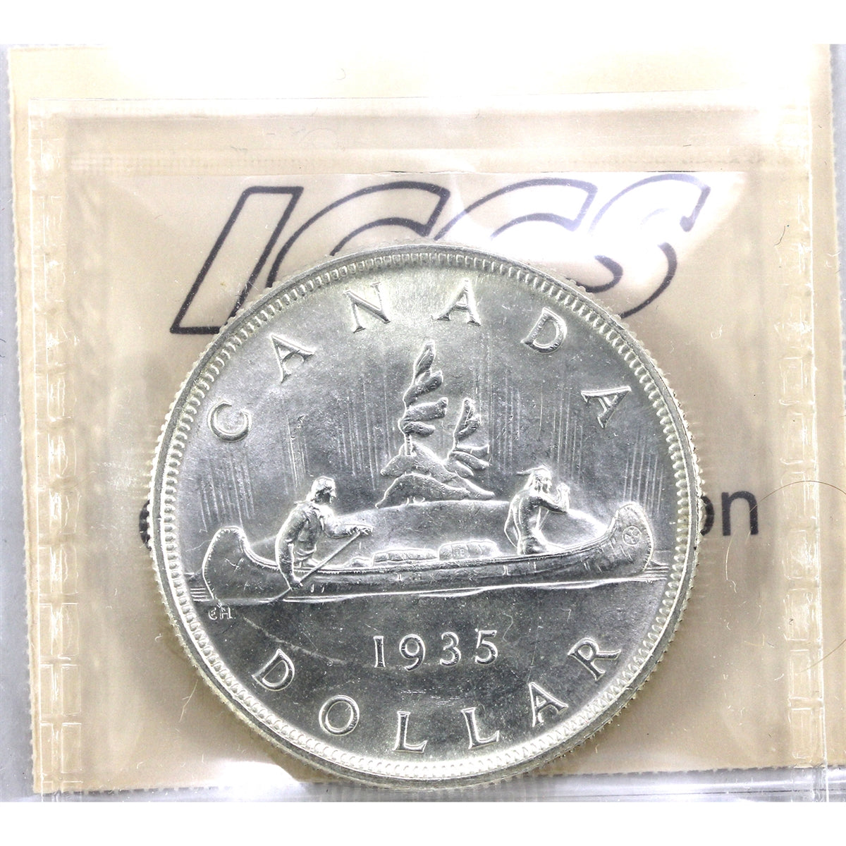 1935 Canada Dollar ICCS Certified MS64 (XHI 005)